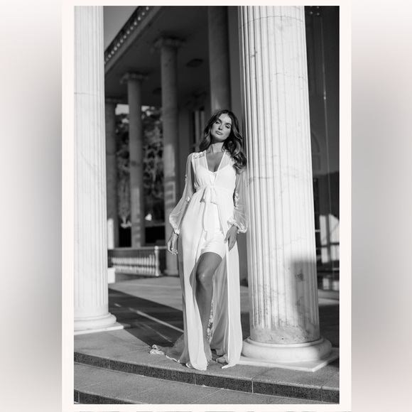 Le Rose Bridal Robe - NEW - Picture 11 of 11